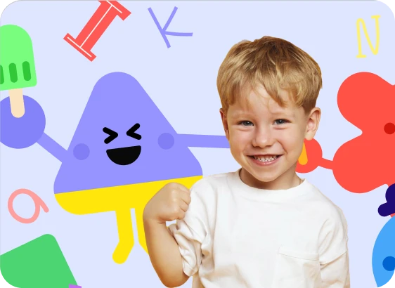 Pre-A1 English level illustration